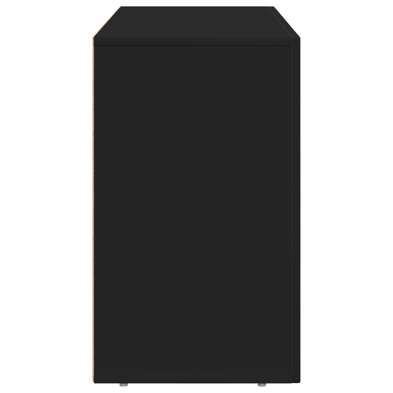 Kreveta Crna 100 x 35 x 59 cm Konstruirano drvo