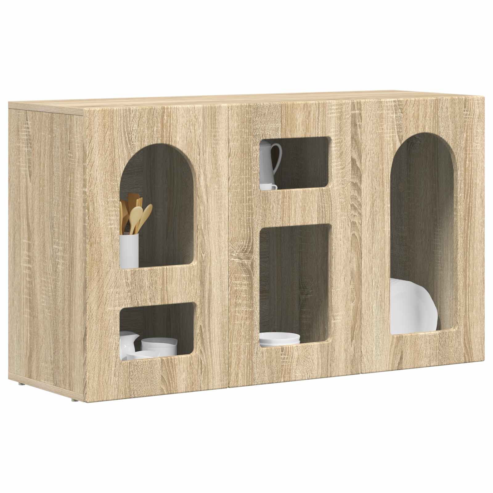 Kreveta Sonoma hrast 100 x 35 x 59 cm Konstruirano drvo