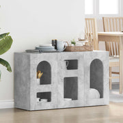 Kreveta Betonski sivi 100 x 35 x 59 cm Konstruirano drvo