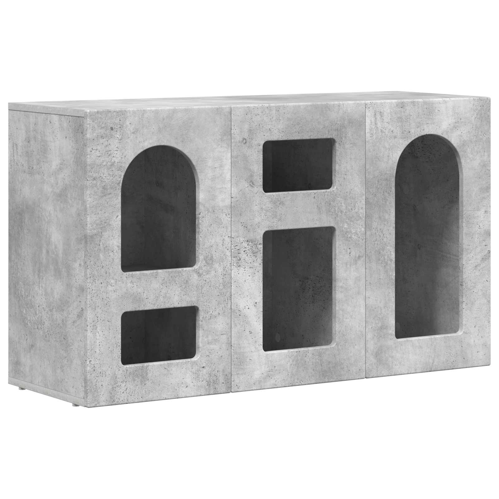 Kreveta Betonski sivi 100 x 35 x 59 cm Konstruirano drvo