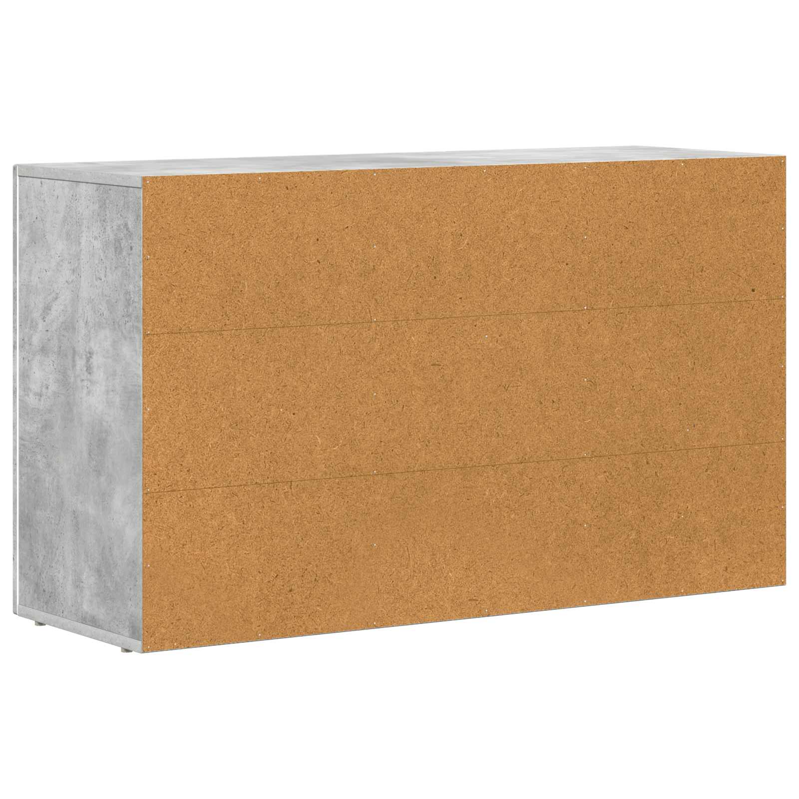 Kreveta Betonski sivi 100 x 35 x 59 cm Konstruirano drvo