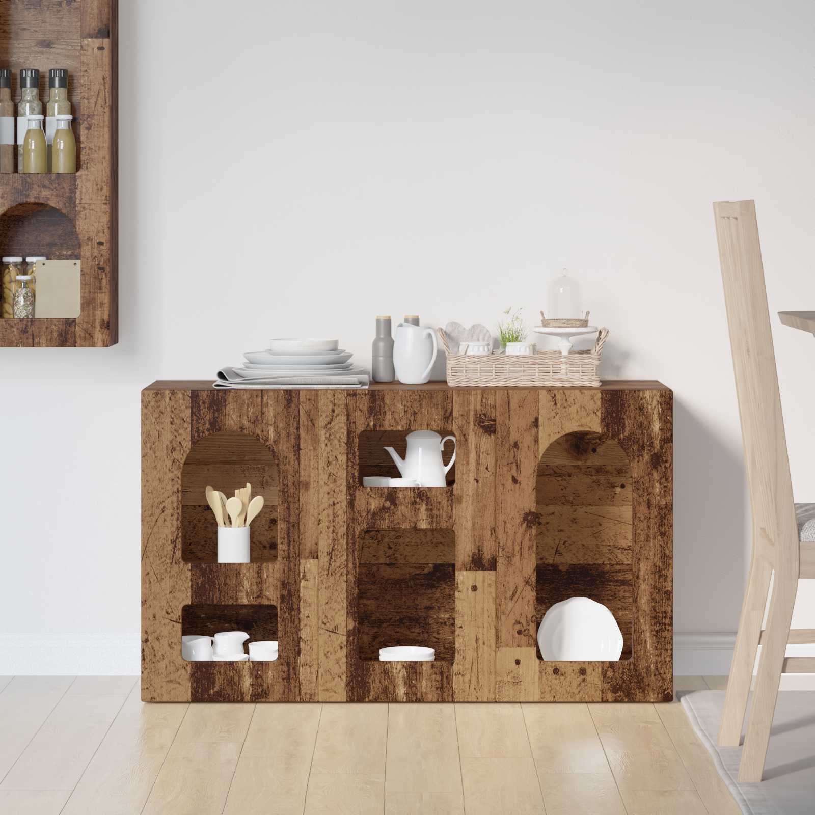 Kreveta Staro drvo 100 x 35 x 59 cm Konstruirano drvo