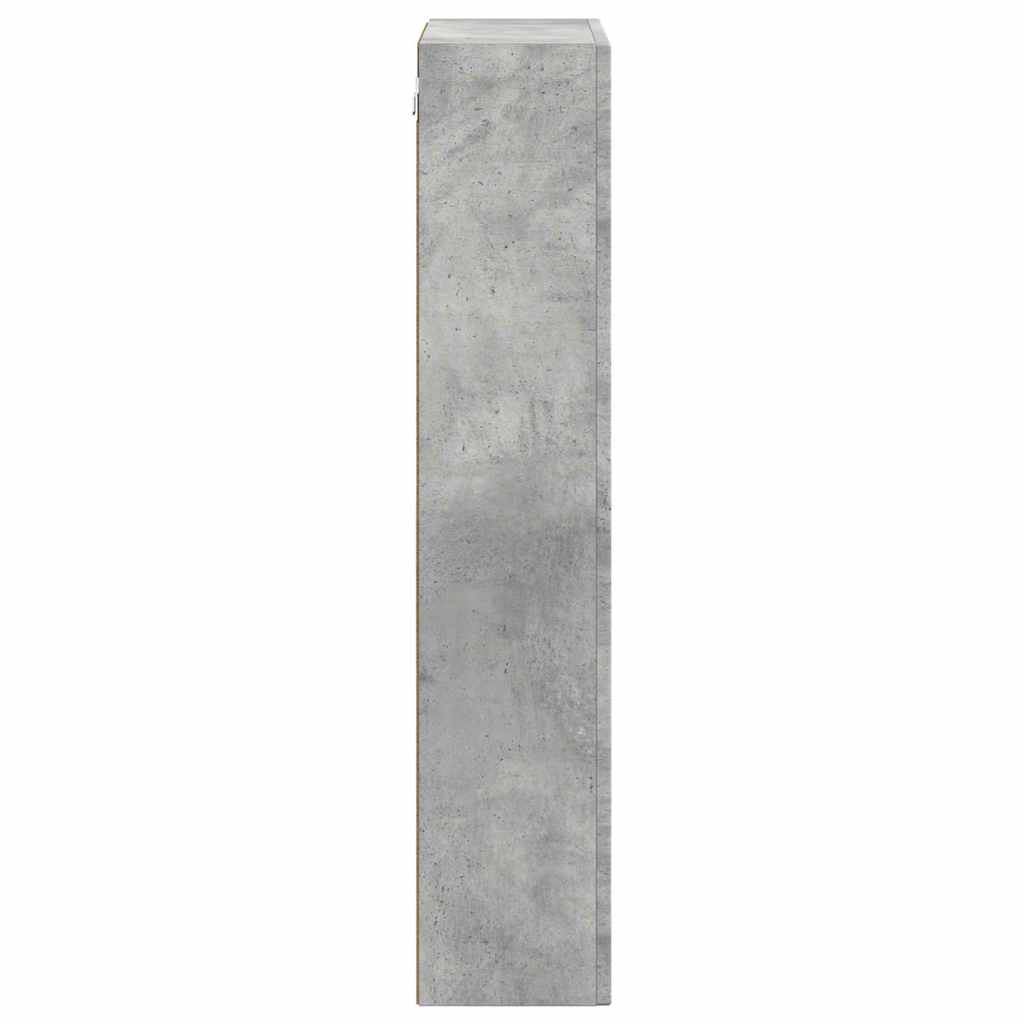 Viseći ormarić Betonski sivi 59 x 20 x 100 cm Konstruirano drvo