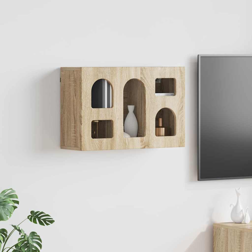 Viseći ormarić Sonoma hrast 60 x 20 x 40 cm Konstruirano drvo