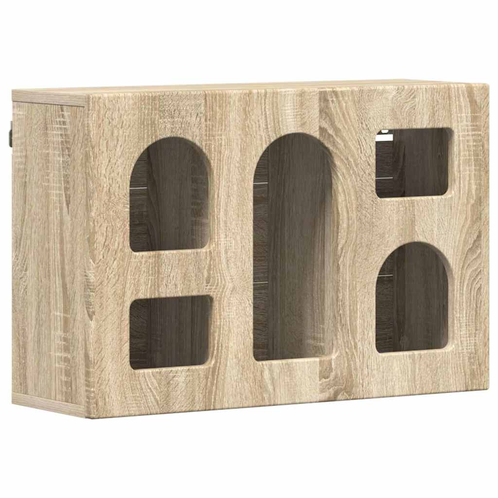 Viseći ormarić Sonoma hrast 60 x 20 x 40 cm Konstruirano drvo