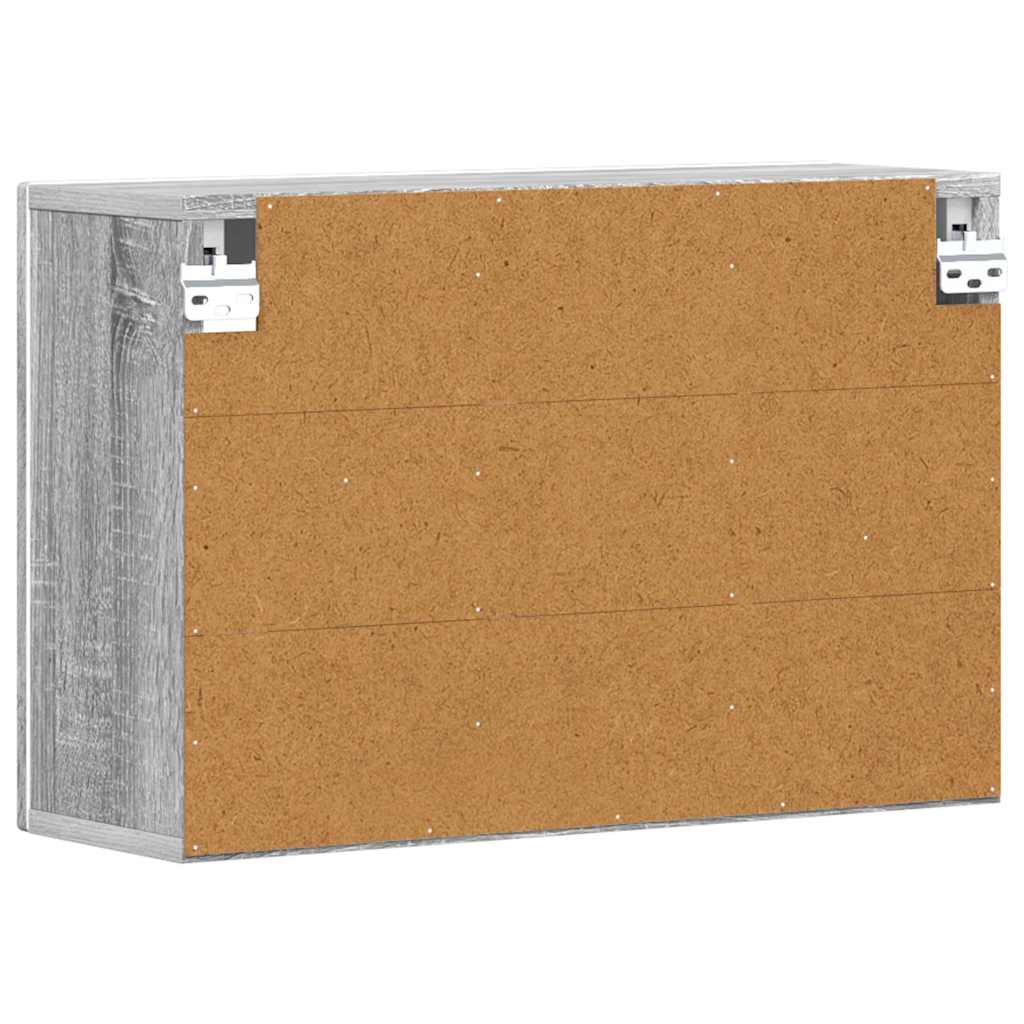 Viseći ormarić Siva Sonoma 60 x 20 x 40 cm Konstruirano drvo