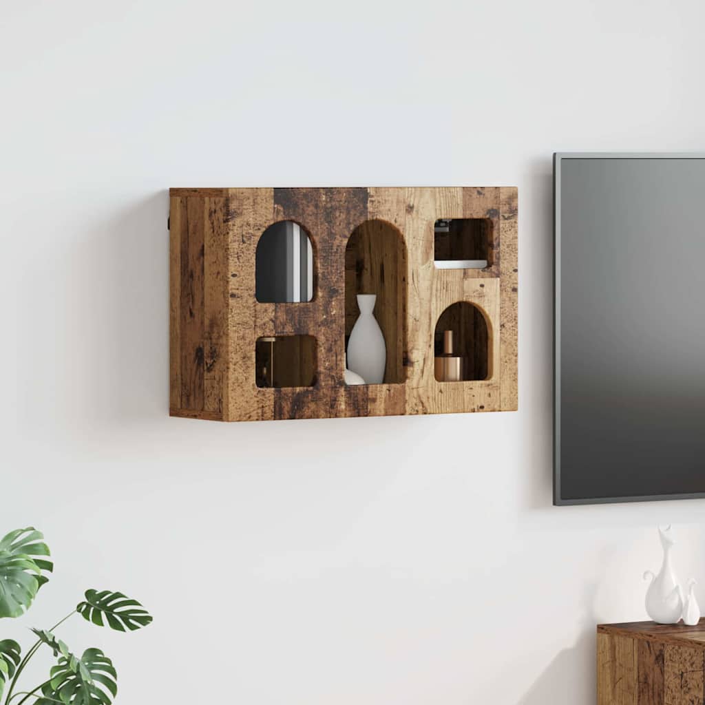 Viseći ormarić Staro drvo 60 x 20 x 40 cm Konstruirano drvo
