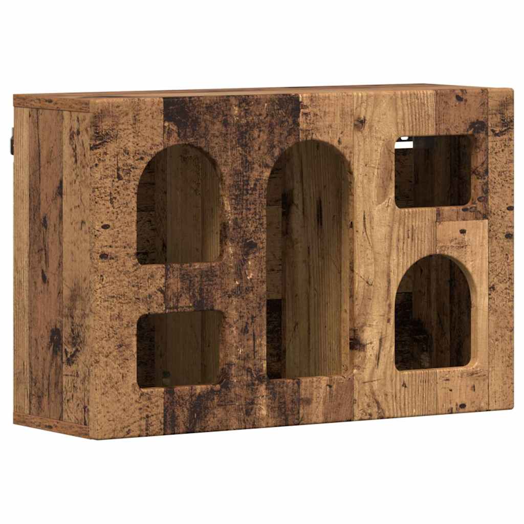 Viseći ormarić Staro drvo 60 x 20 x 40 cm Konstruirano drvo