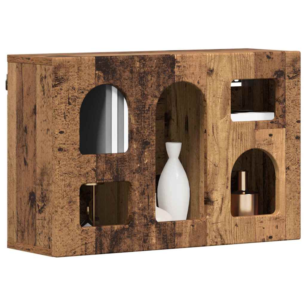 Viseći ormarić Staro drvo 60 x 20 x 40 cm Konstruirano drvo