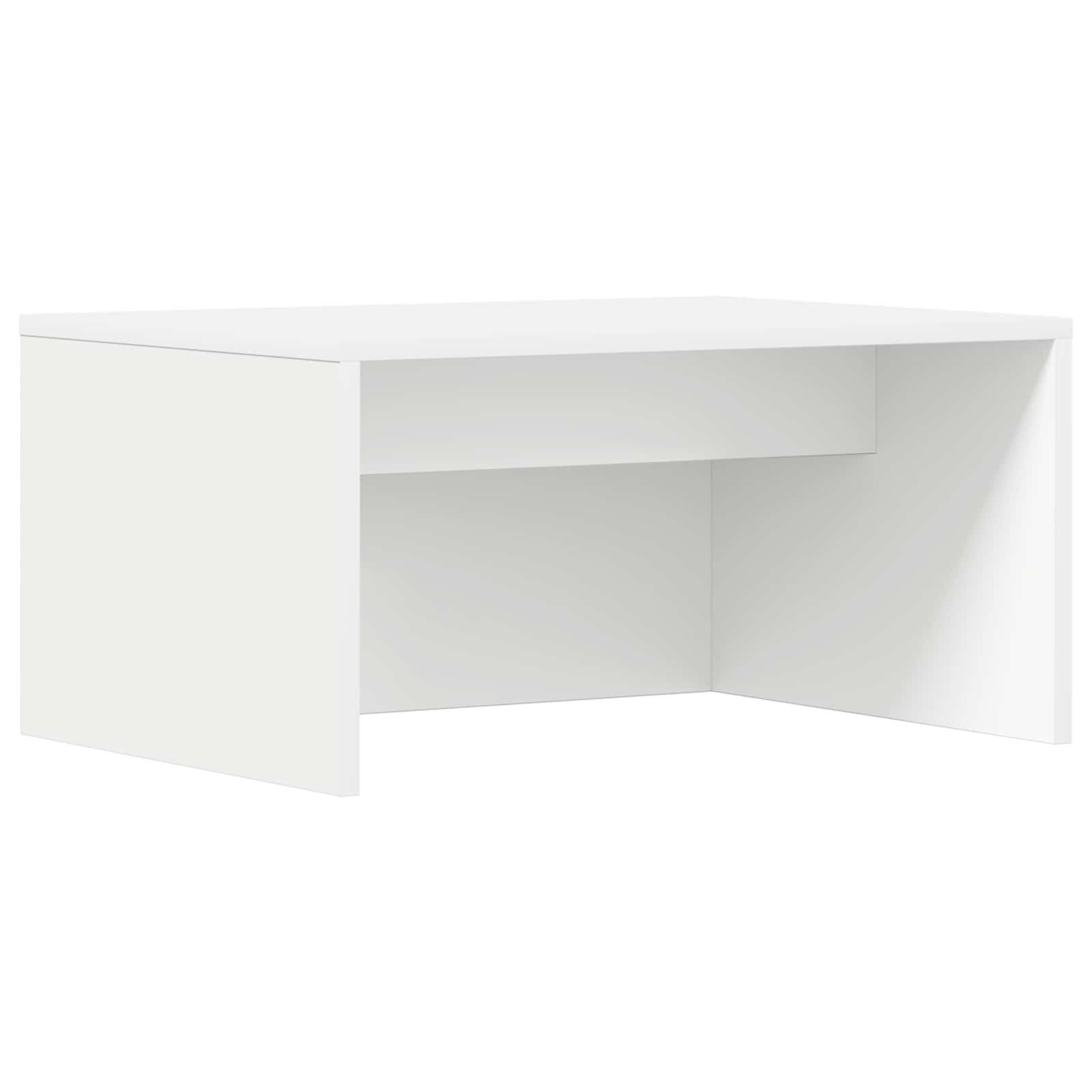 Stol za zid Zidne Bijelo 60 x 45 x 30 cm Konstruirano drvo