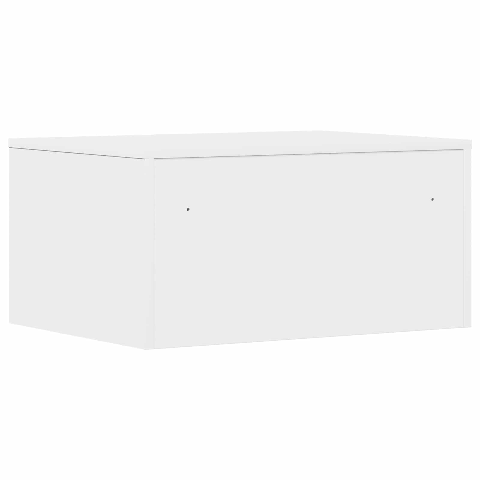 Stol za zid Zidne Bijelo 60 x 45 x 30 cm Konstruirano drvo