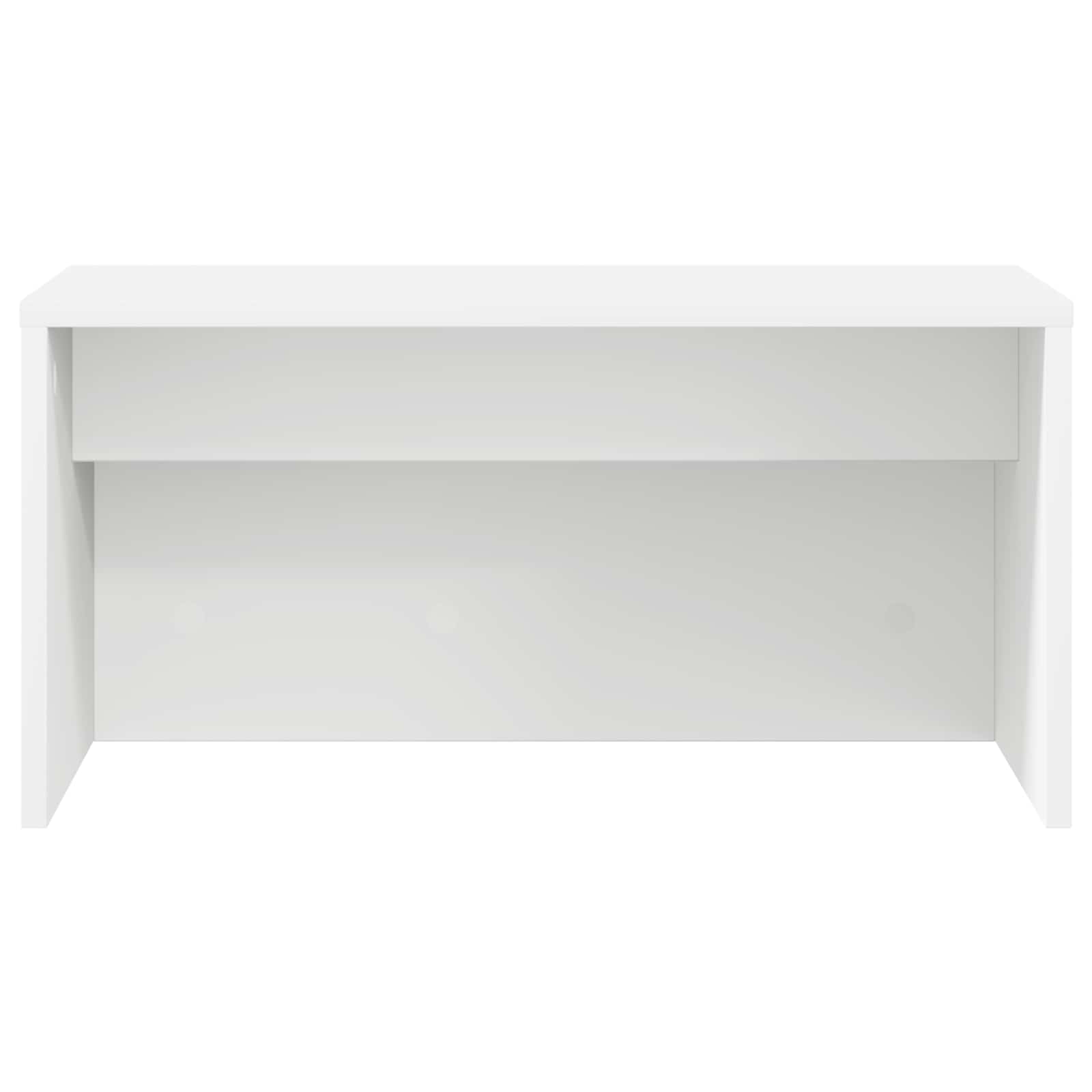 Stol za zid Zidne Bijelo 60 x 45 x 30 cm Konstruirano drvo