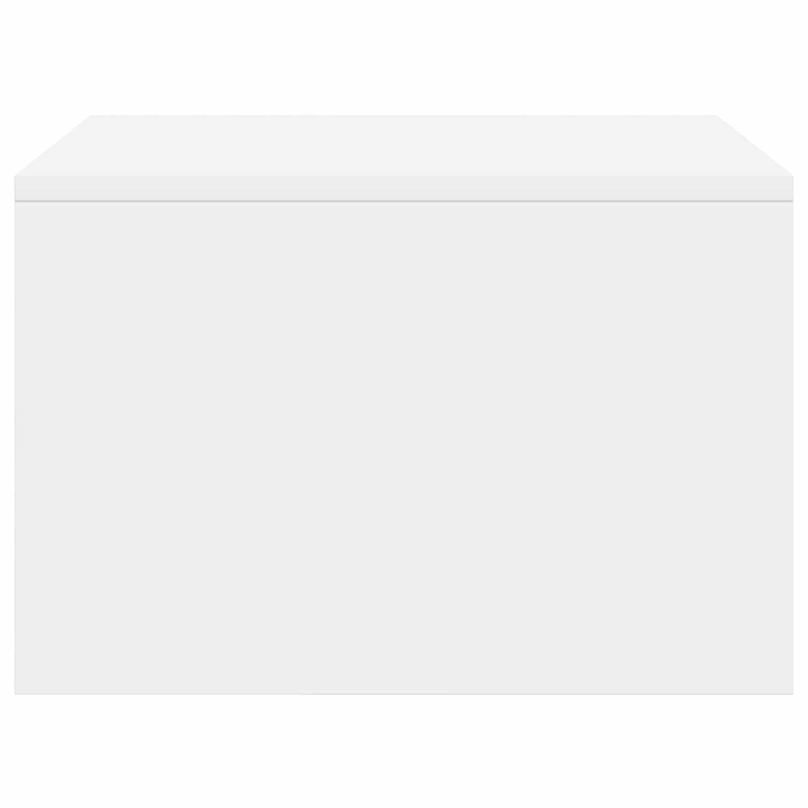 Stol za zid Zidne Bijelo 60 x 45 x 30 cm Konstruirano drvo