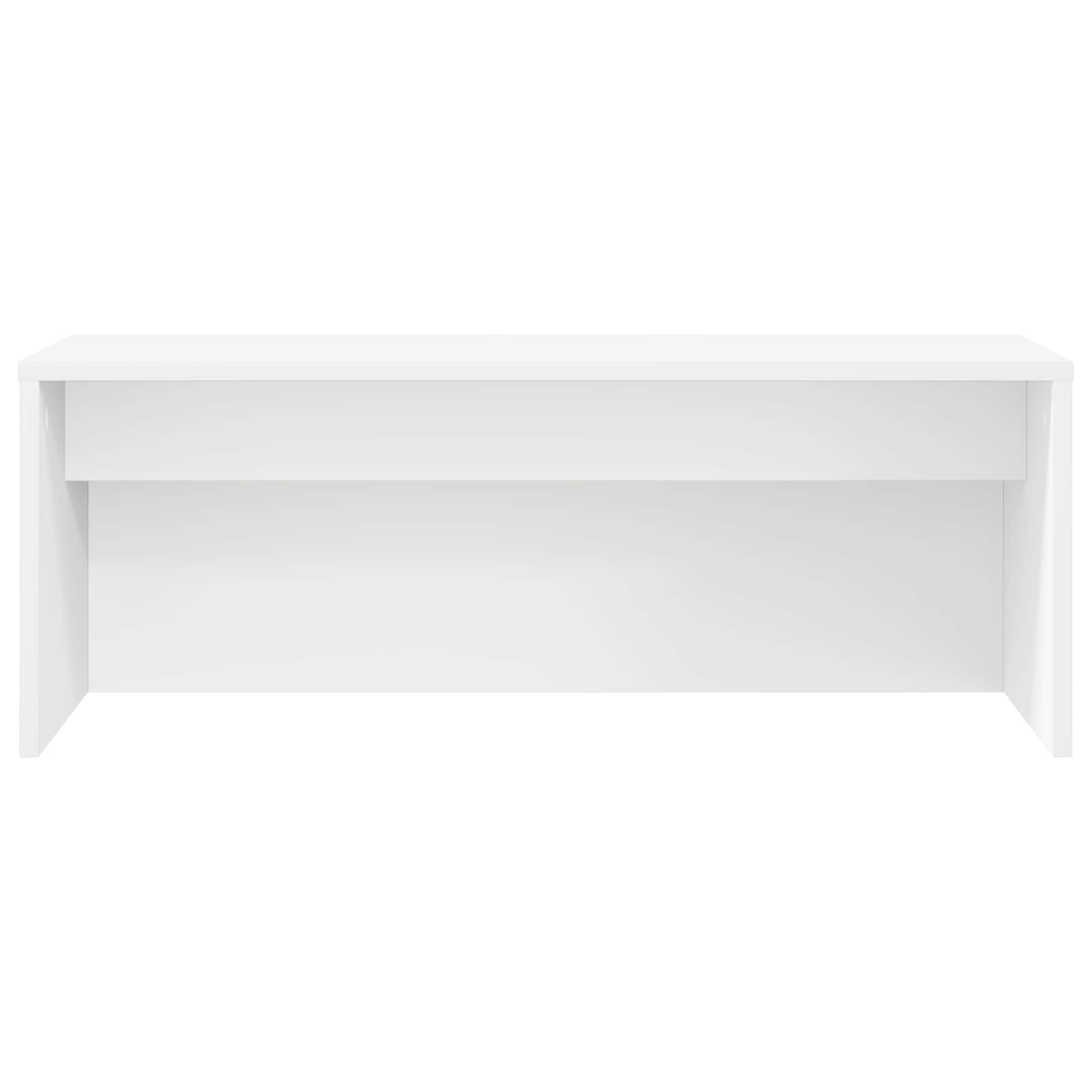 Stol za zid Zidne Bijelo 80 x 45 x 30 cm Konstruirano drvo