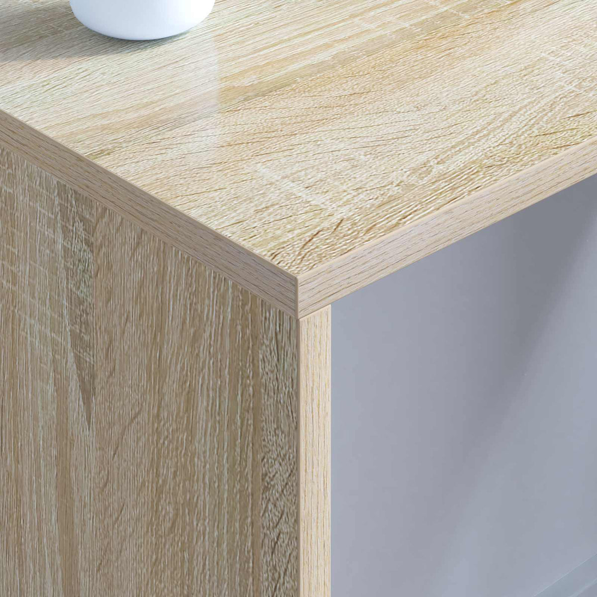 Stol za zid Sonoma hrast 80 x 45 x 30 cm Konstruirano drvo
