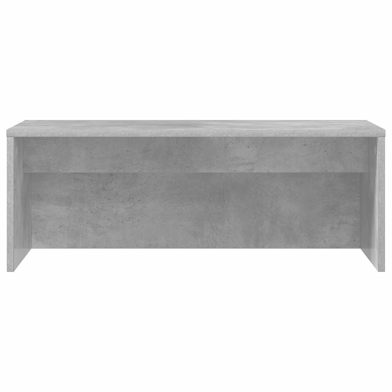 Stol za zid Betonski sivi 80 x 45 x 30 cm Konstruirano drvo