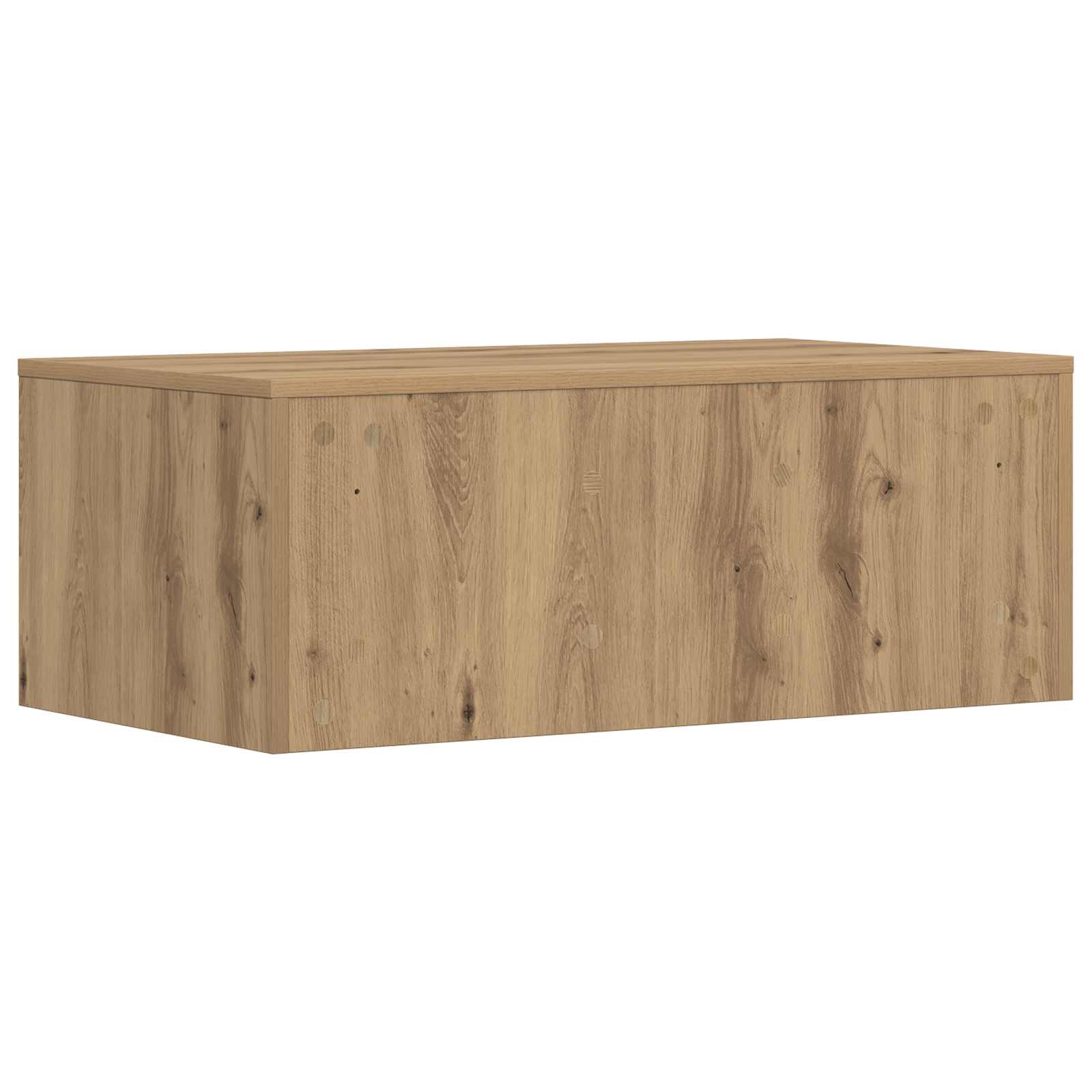 Stol za zid Umjetnički hrast 80 x 45 x 30 cm Konstruirano drvo