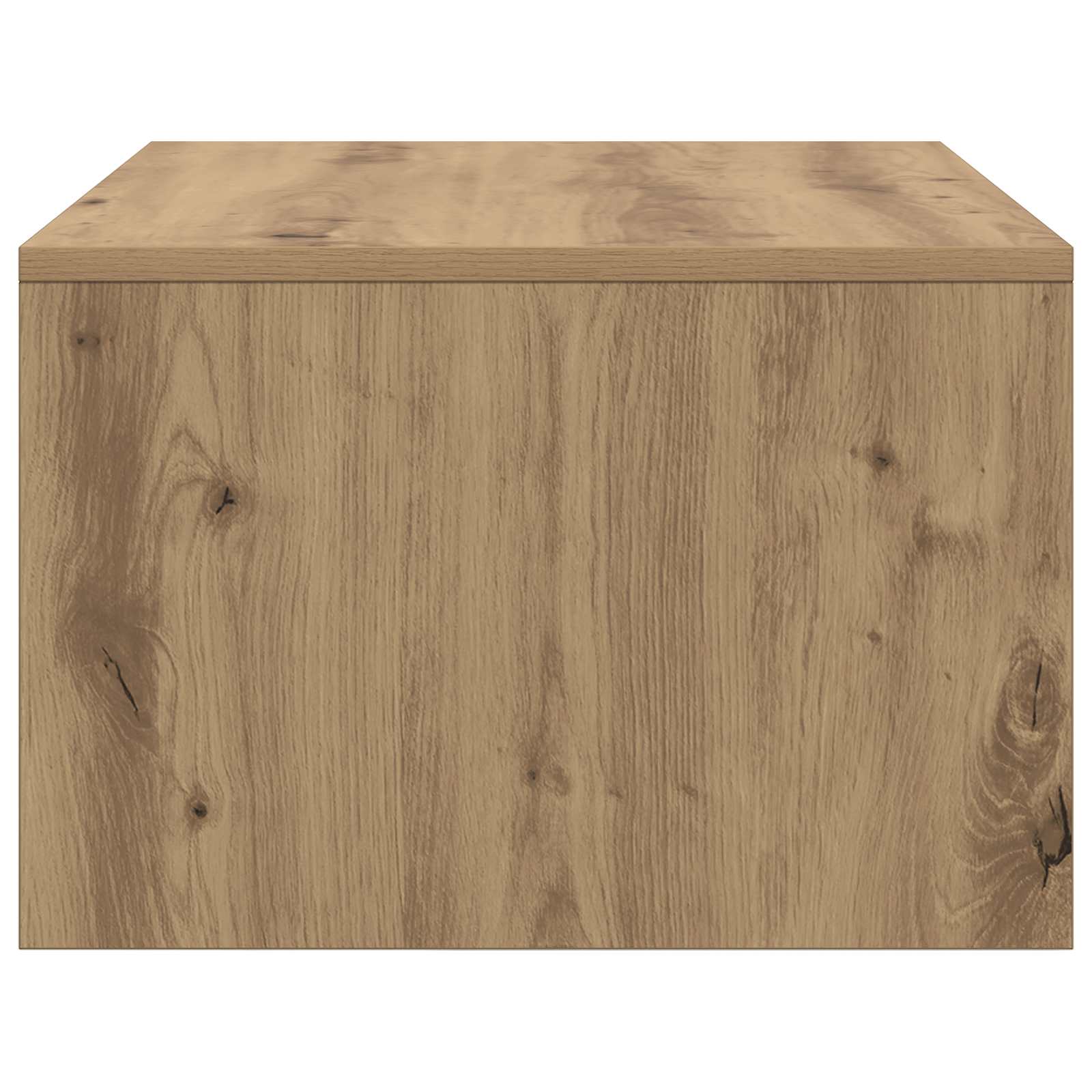 Stol za zid Umjetnički hrast 80 x 45 x 30 cm Konstruirano drvo