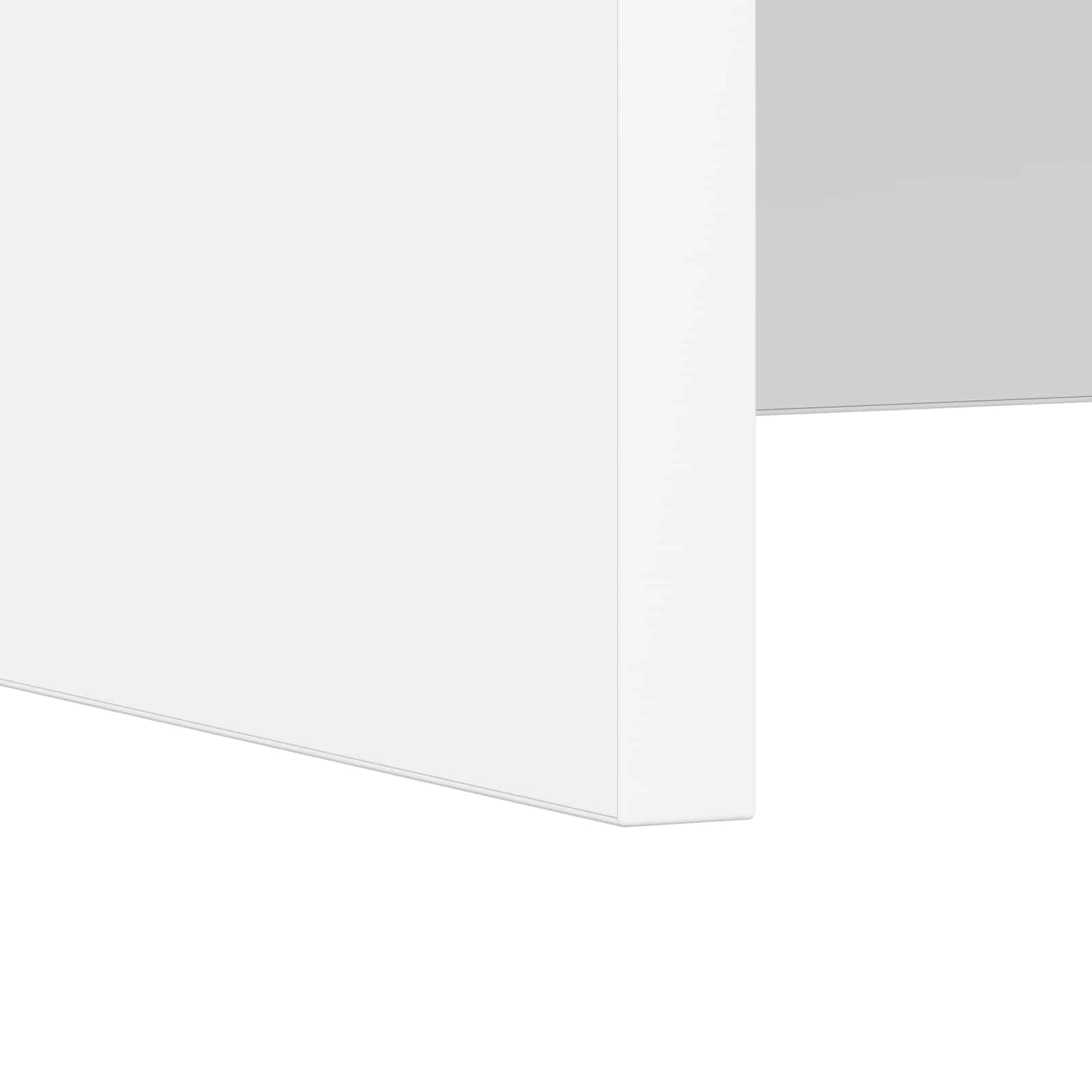 Stol za zid Zidne Bijelo 100 x 45 x 30 cm Konstruirano drvo