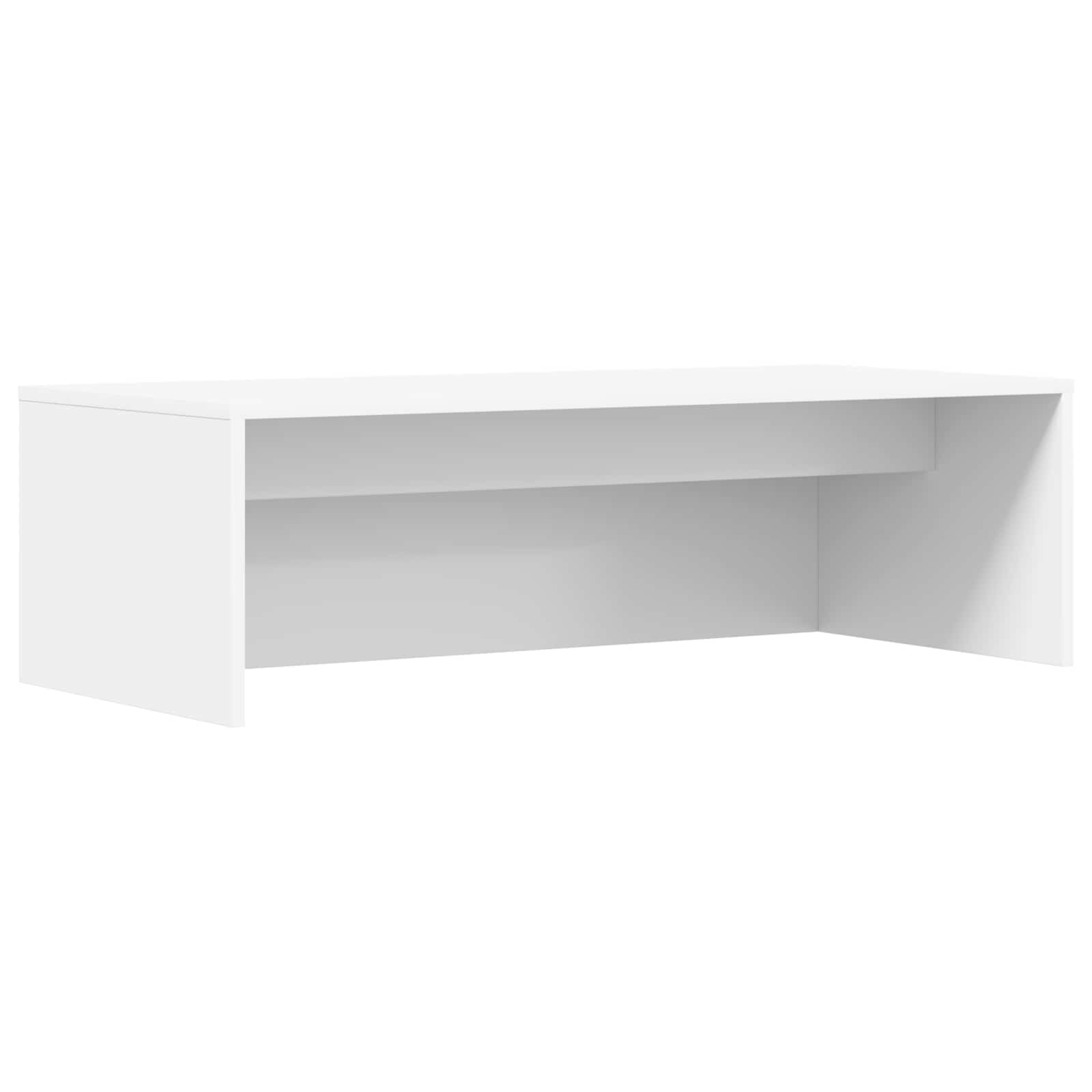 Stol za zid Zidne Bijelo 100 x 45 x 30 cm Konstruirano drvo