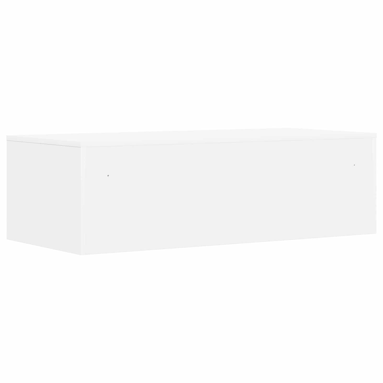 Stol za zid Zidne Bijelo 100 x 45 x 30 cm Konstruirano drvo