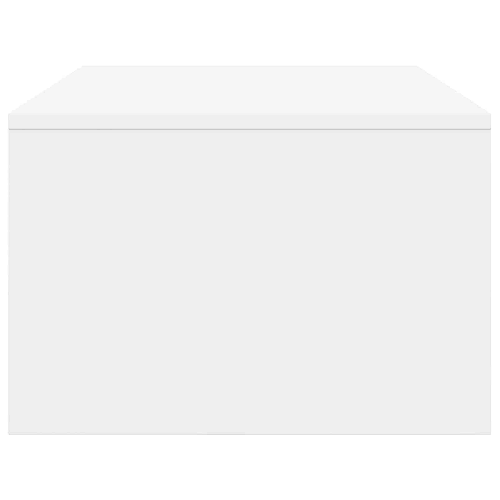Stol za zid Zidne Bijelo 100 x 45 x 30 cm Konstruirano drvo