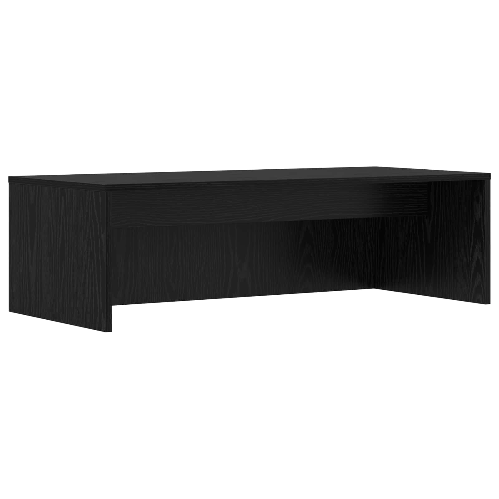 Stol za zid Zidne Crni hrast 100 x 45 x 30 cm Konstruirano drvo