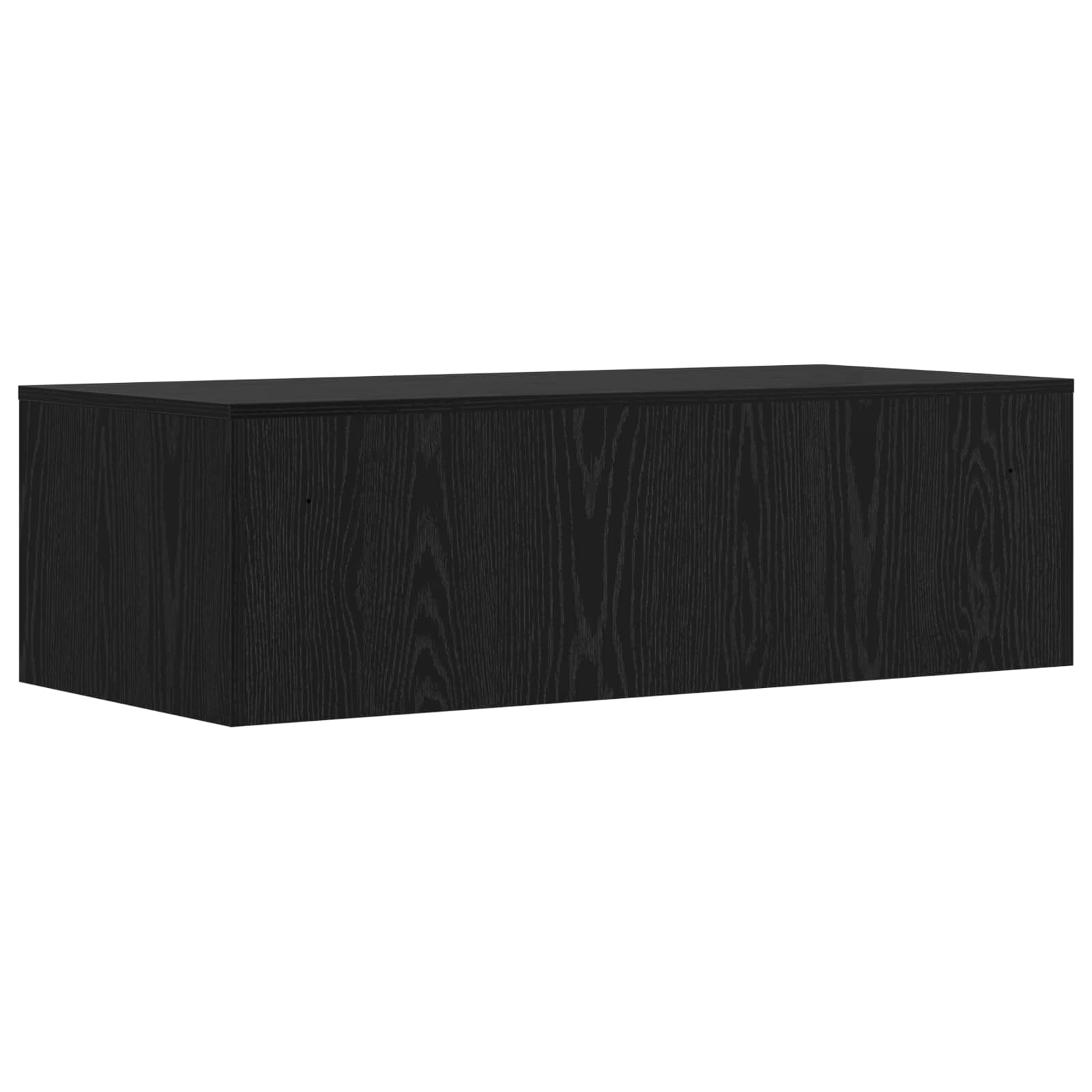 Stol za zid Zidne Crni hrast 100 x 45 x 30 cm Konstruirano drvo