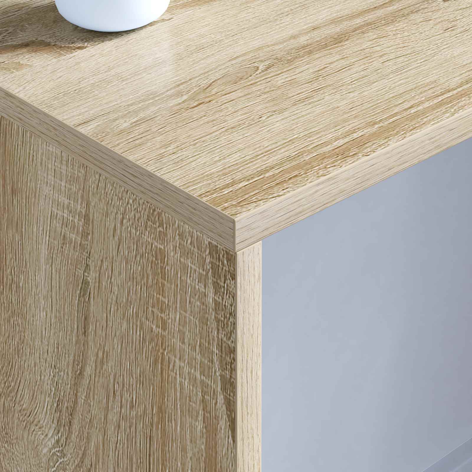 Stol za zid Sonoma hrast 100 x 45 x 30 cm Konstruirano drvo