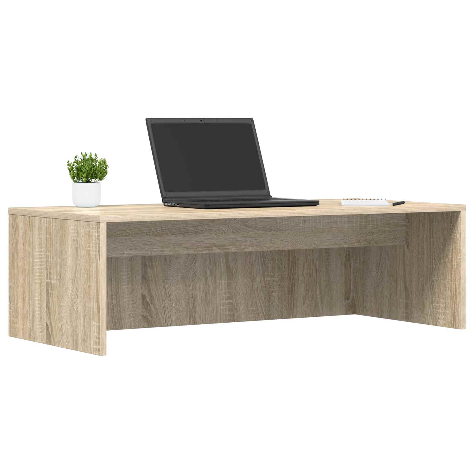 Stol za zid Sonoma hrast 100 x 45 x 30 cm Konstruirano drvo