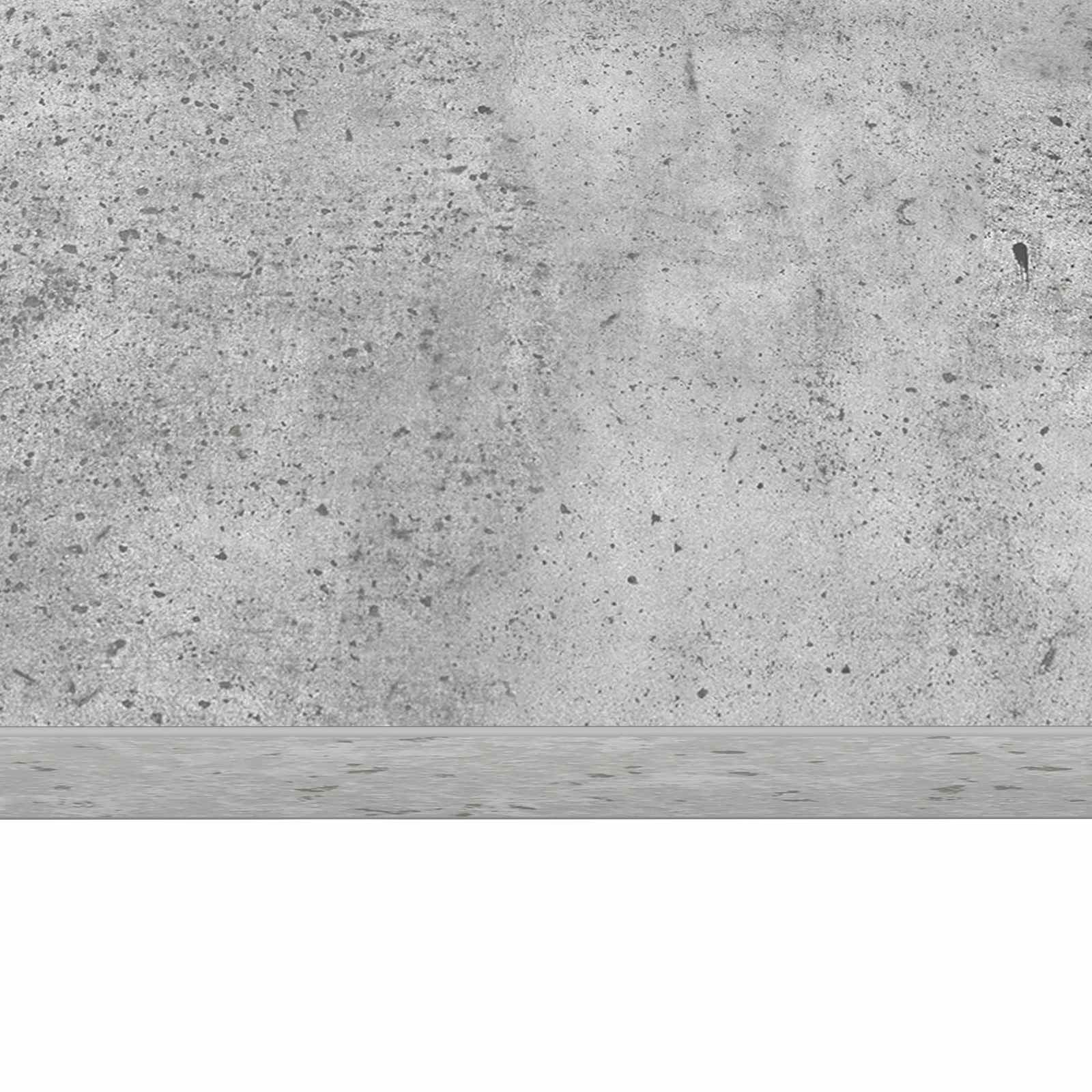 Stol za zid Betonski sivi 100 x 45 x 30 cm Konstruirano drvo