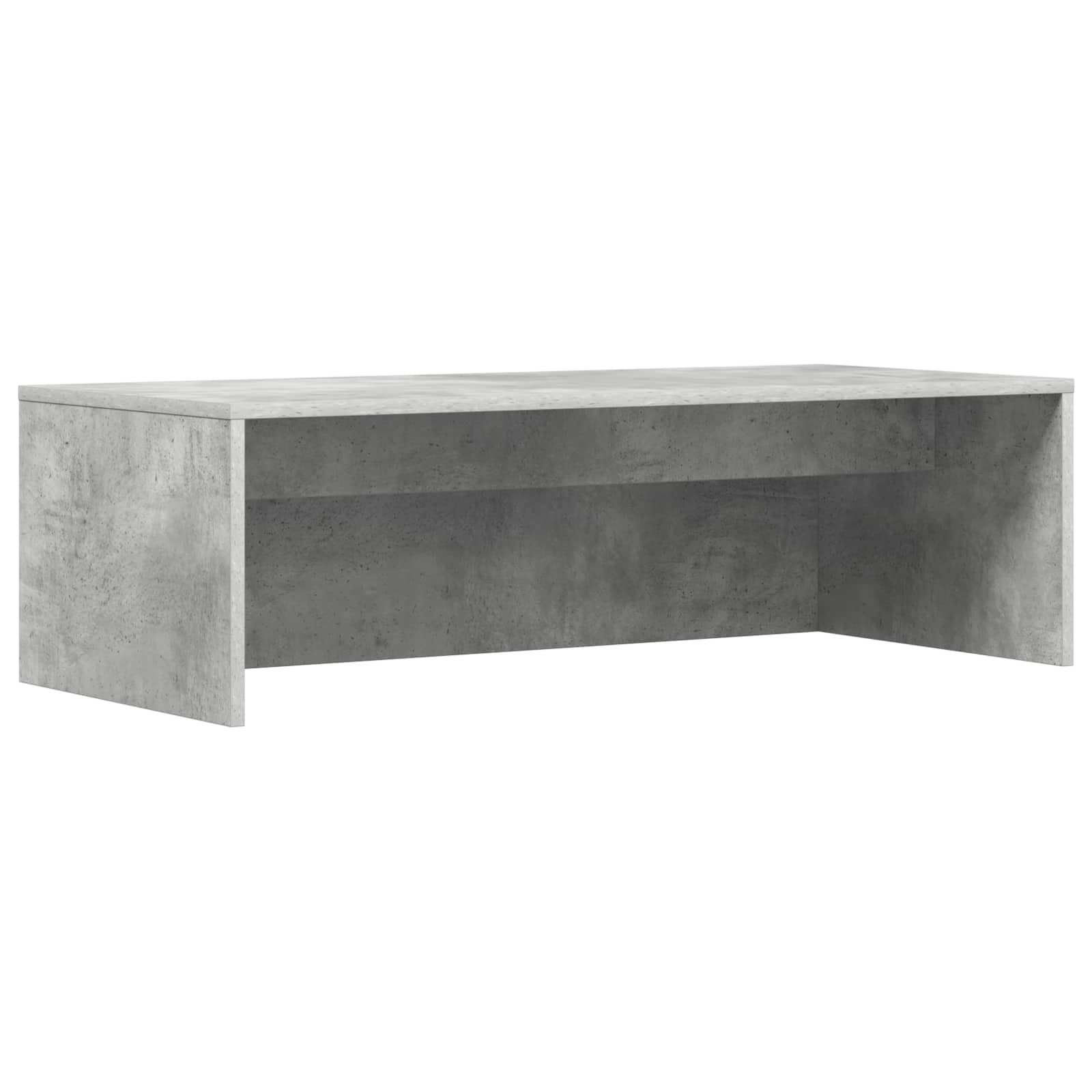 Stol za zid Betonski sivi 100 x 45 x 30 cm Konstruirano drvo