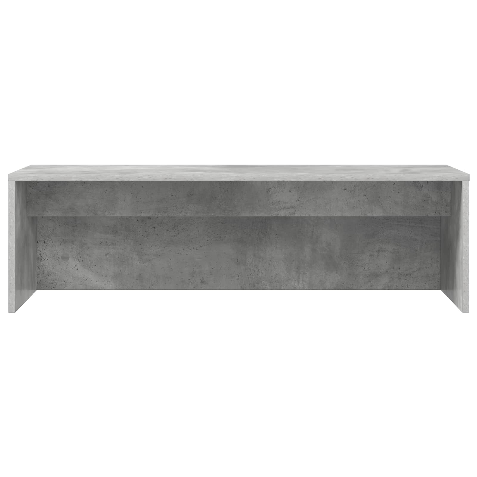 Stol za zid Betonski sivi 100 x 45 x 30 cm Konstruirano drvo