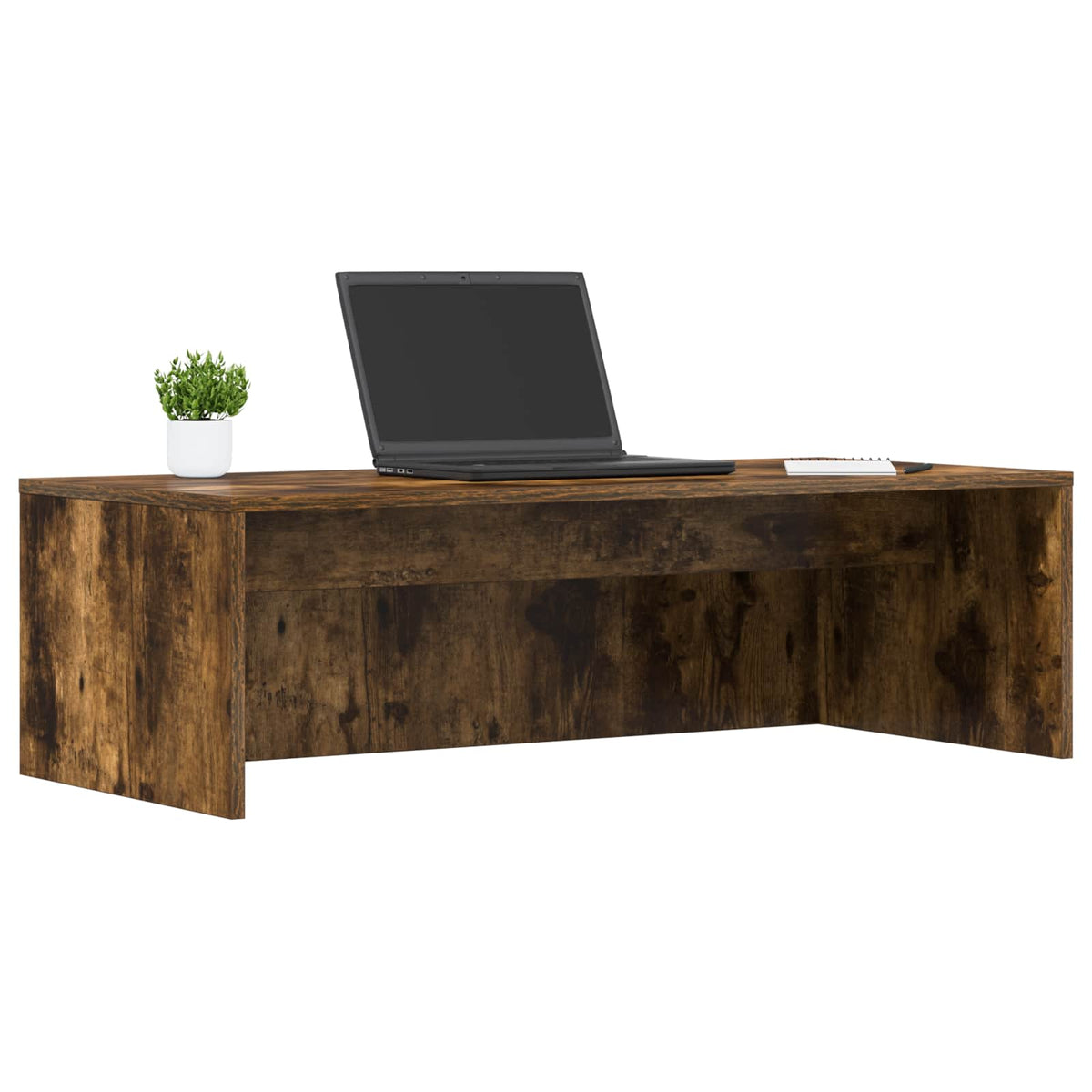 Stol za zid Dimljeni hrast 100 x 45 x 30 cm Konstruirano drvo
