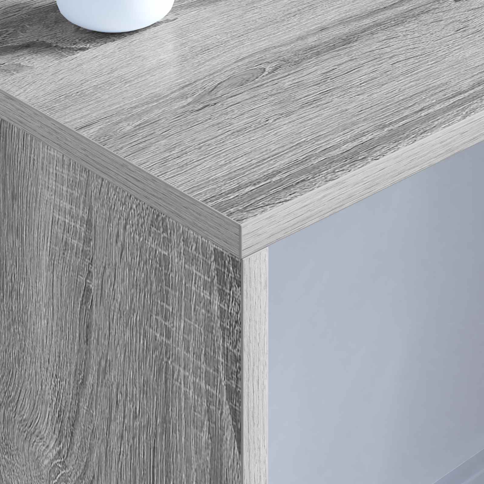 Stol za zid Siva Sonoma 100 x 45 x 30 cm Konstruirano drvo