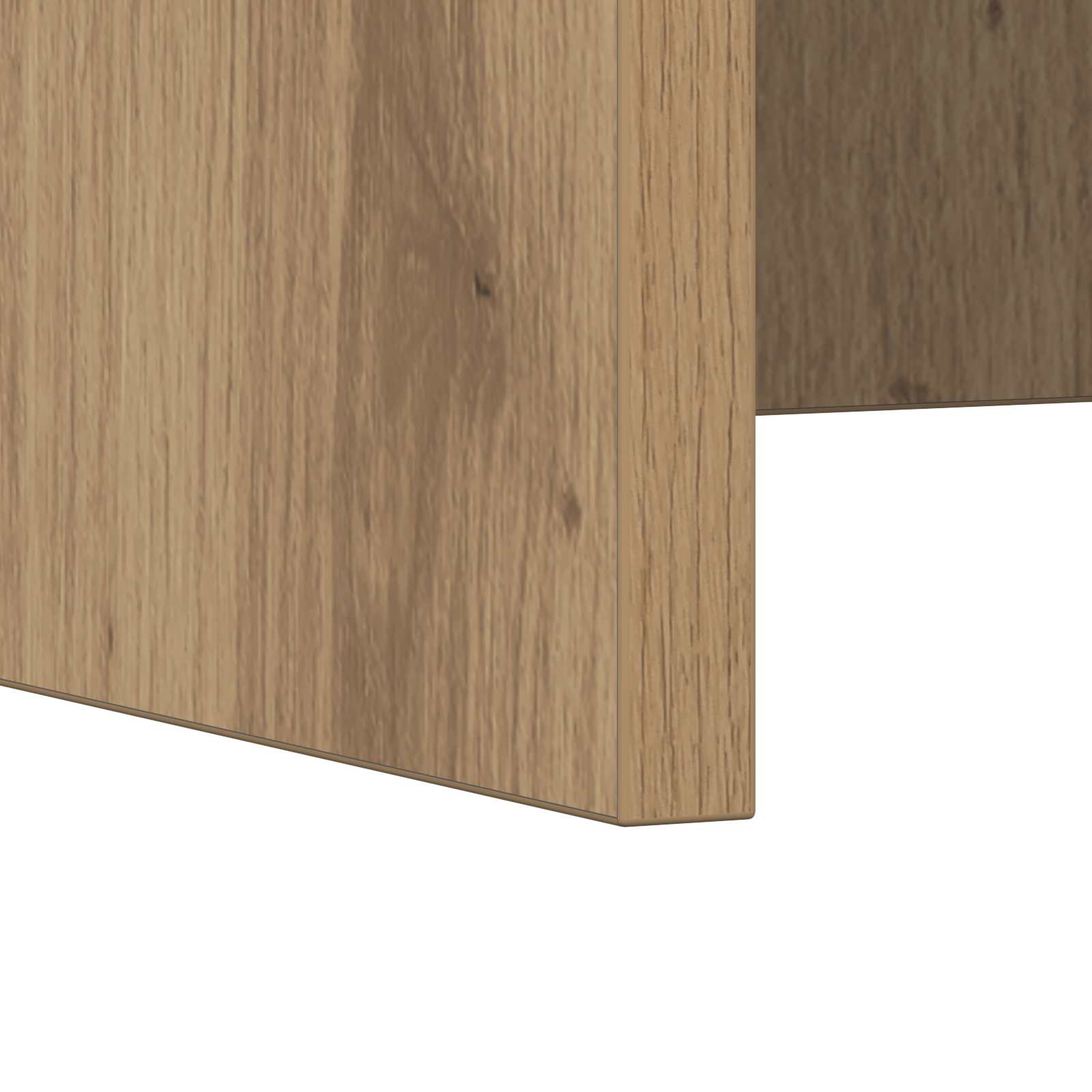 Stol za zid Umjetnički hrast 100 x 45 x 30 cm Konstruirano drvo