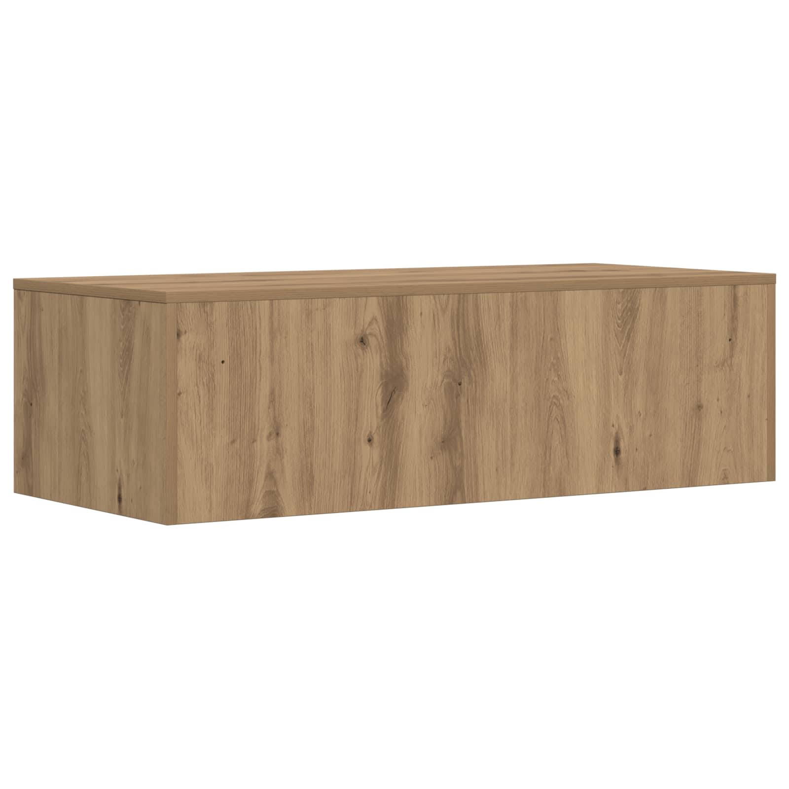Stol za zid Umjetnički hrast 100 x 45 x 30 cm Konstruirano drvo