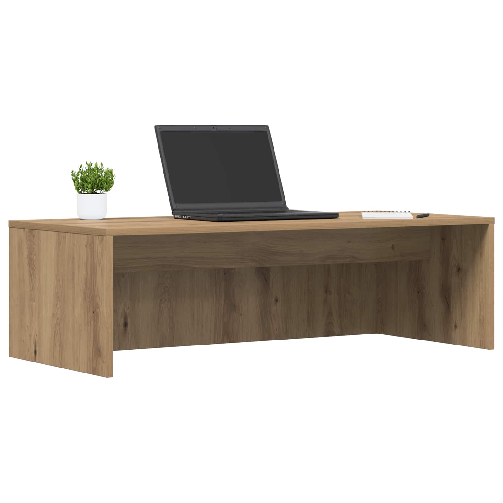 Stol za zid Umjetnički hrast 100 x 45 x 30 cm Konstruirano drvo