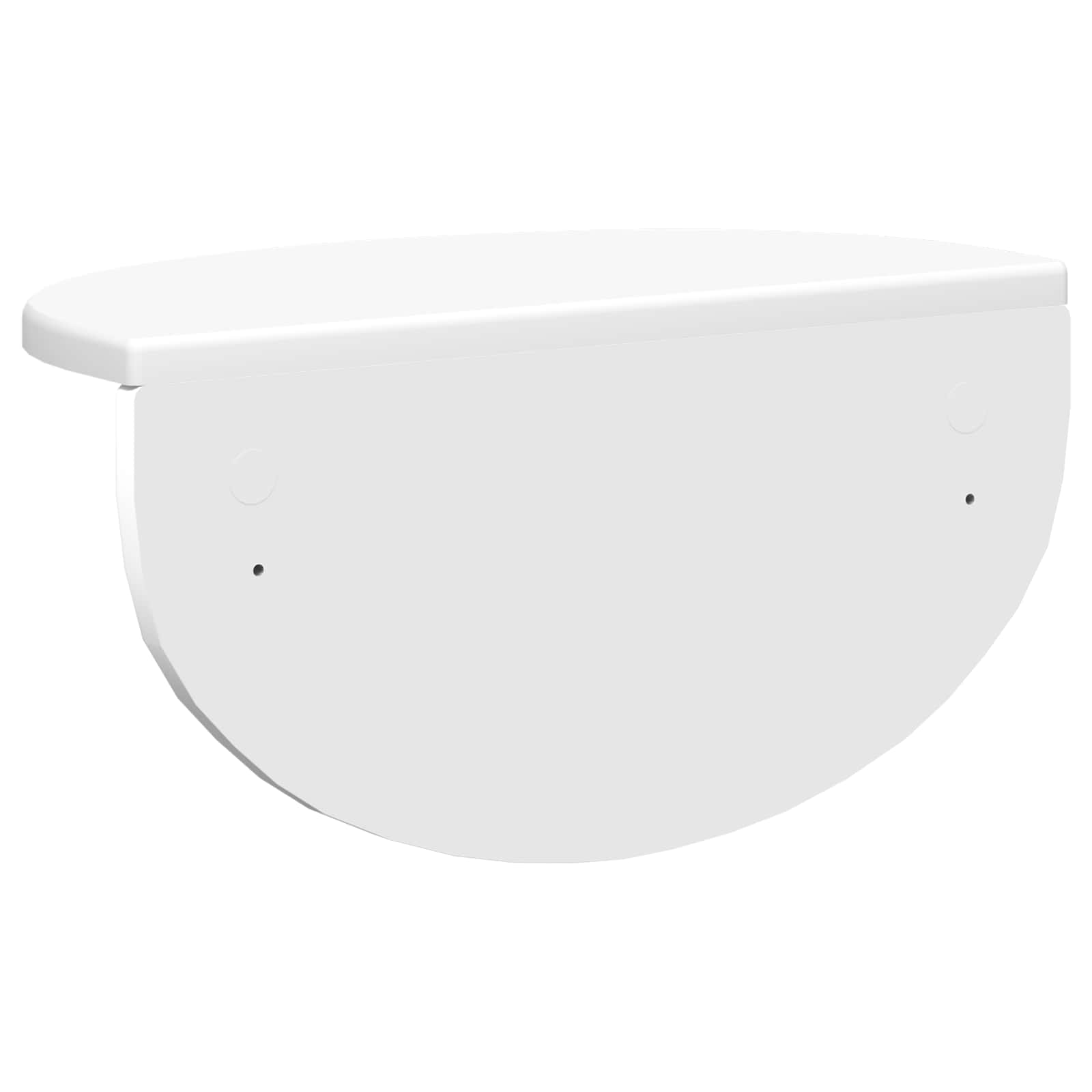 Polica na zidu Zidne Bijelo 38 x 19 x 19 cm Konstruirano drvo