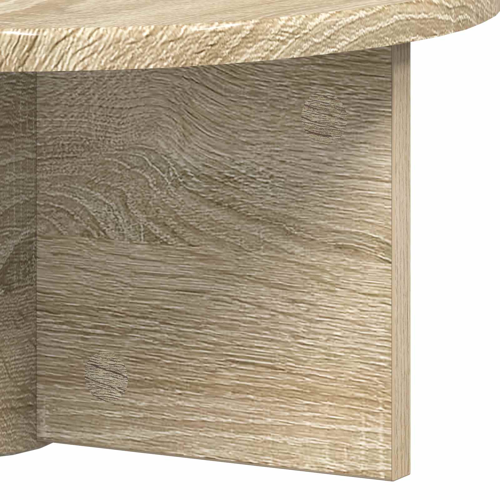 Polica na zidu Sonoma hrast 38 x 19 x 19 cm Konstruirano drvo
