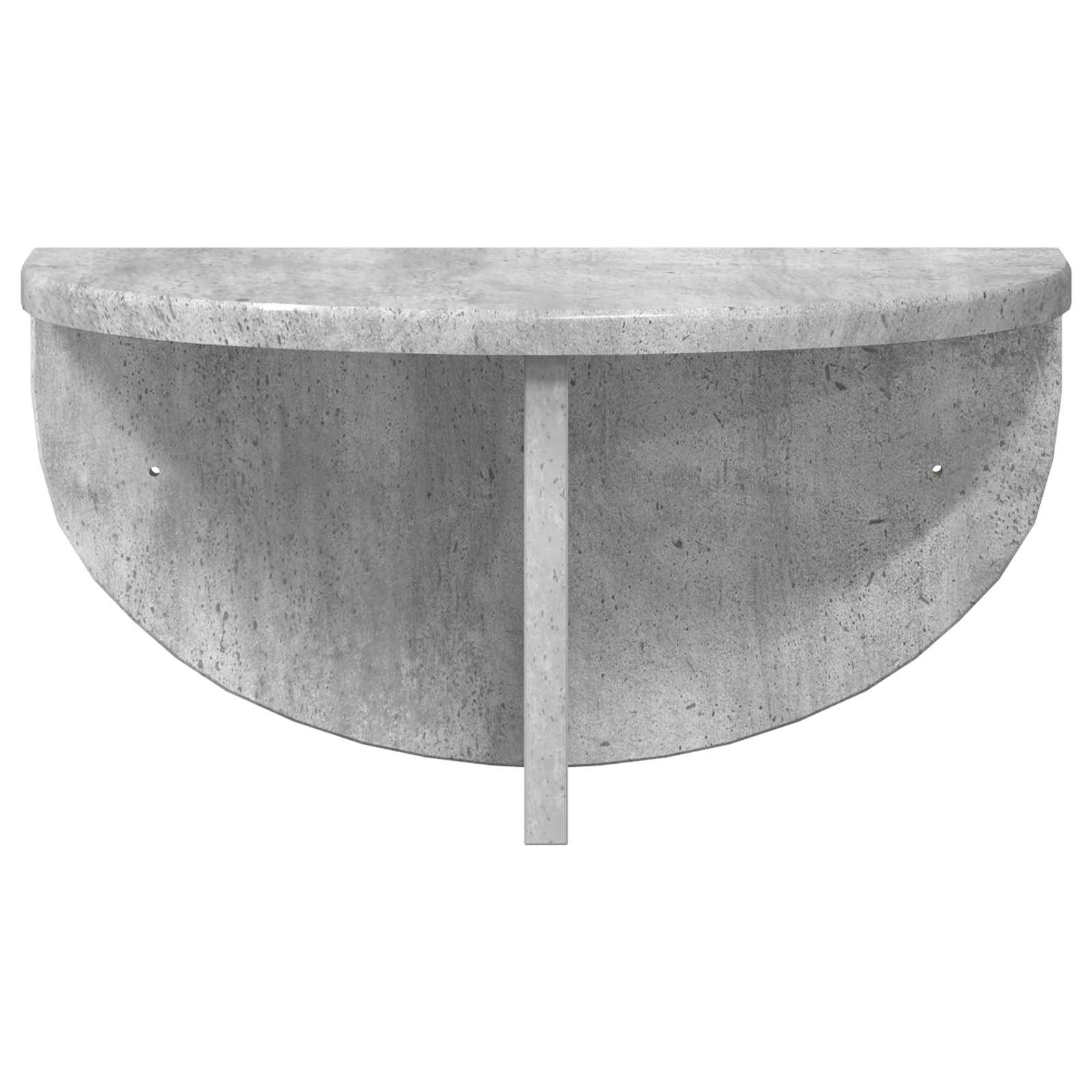 Polica na zidu Zidne 2 pcs Betonski sivi 38 x 19 x 19 cm