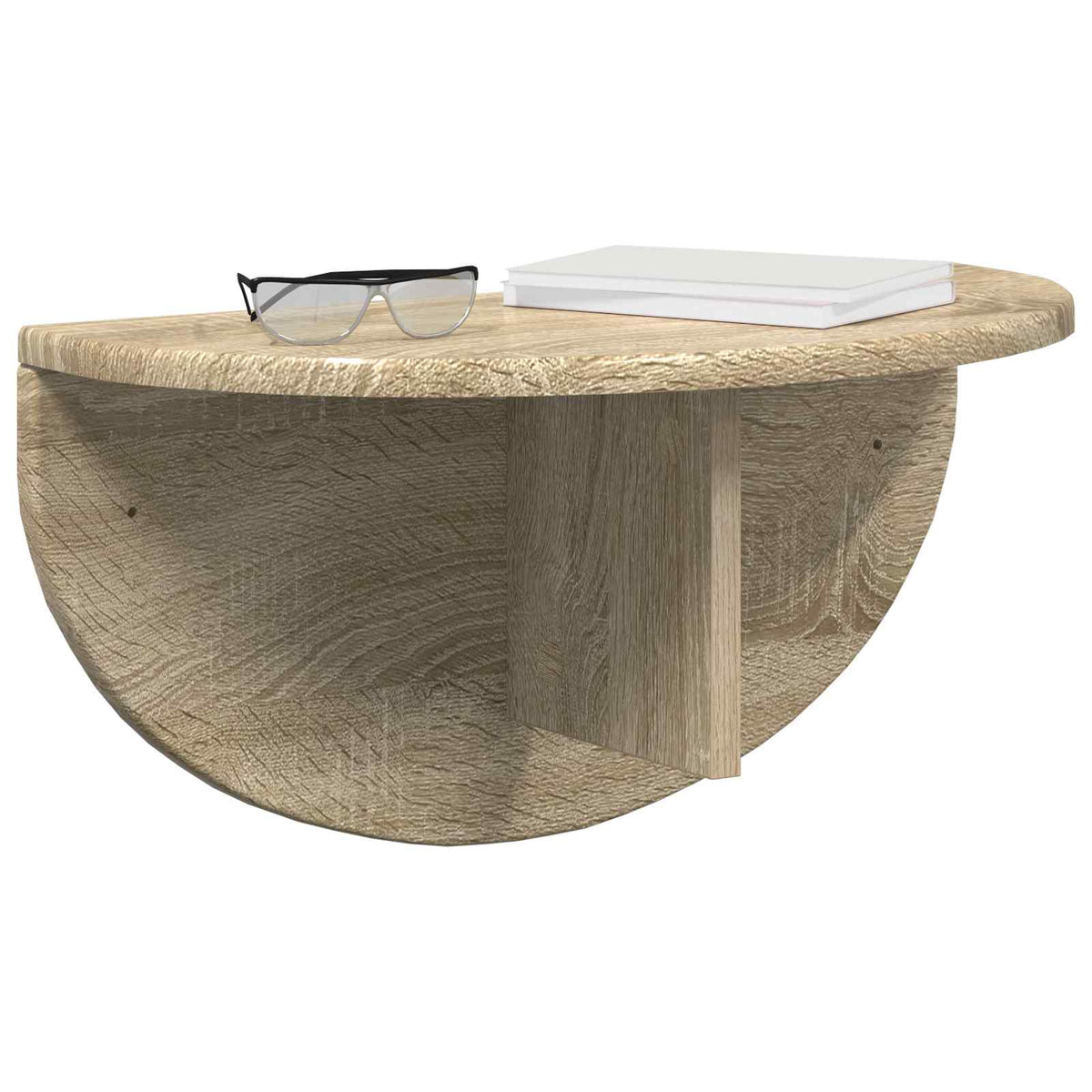 Polica na zidu Zidne 2 pcs Sonoma hrast 48 x 24 x 24 cm