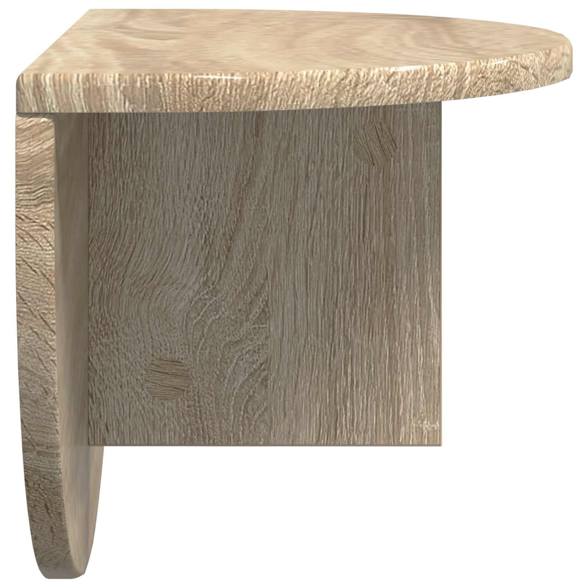 Polica na zidu Zidne 2 pcs Sonoma hrast 48 x 24 x 24 cm