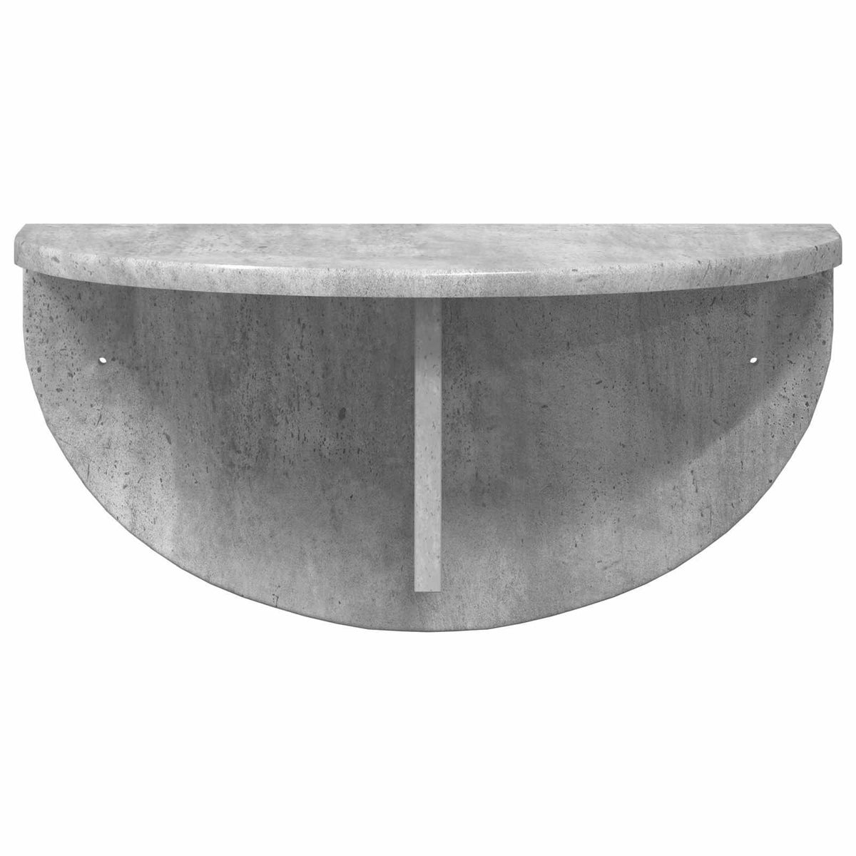 Polica na zidu Zidne 2 pcs Betonski sivi 48 x 24 x 24 cm