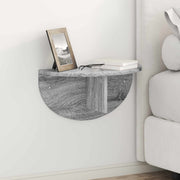 Polica na zidu Siva Sonoma 48 x 24 x 24 cm Konstruirano drvo