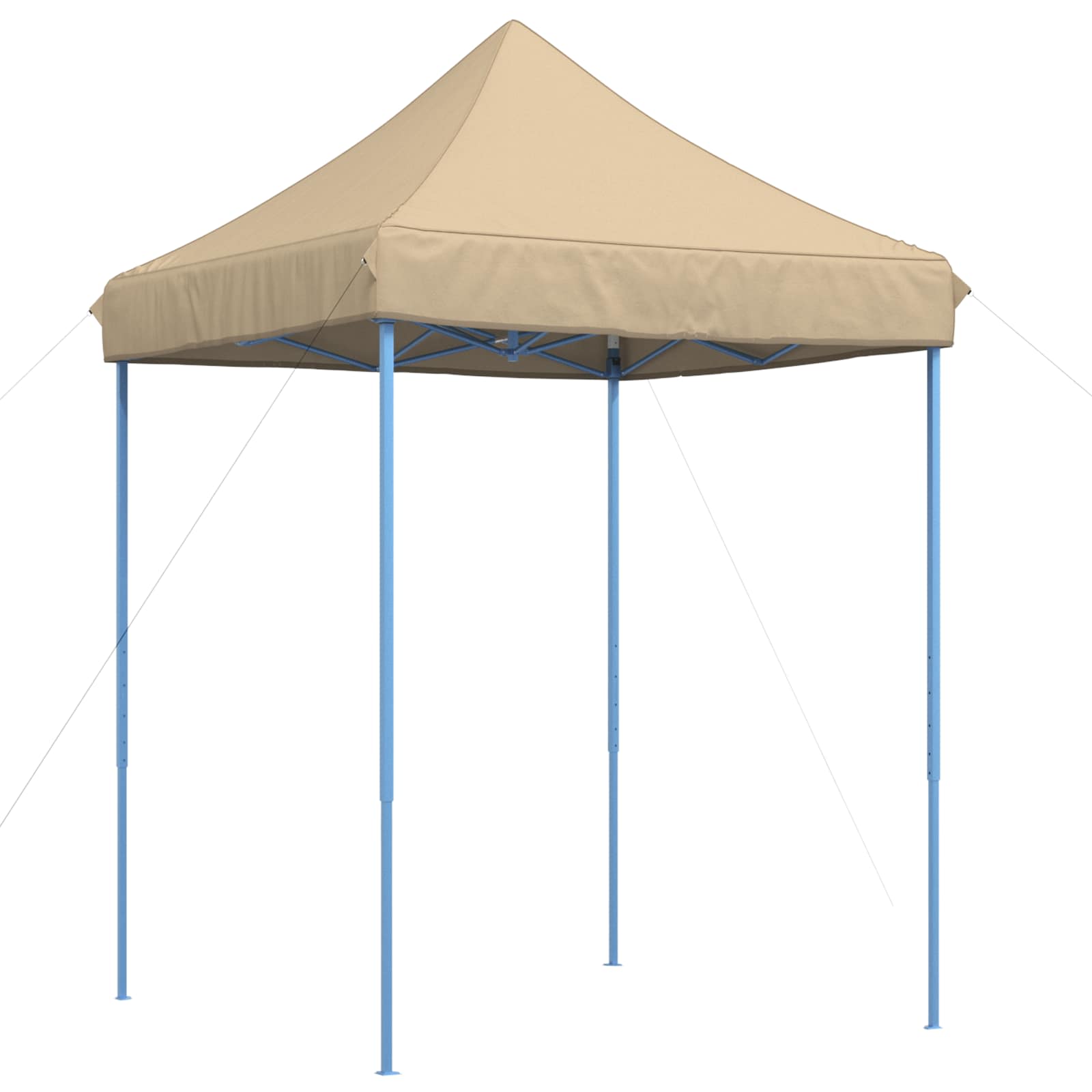 Šator za zabave Bež 200 x 200 x 306 cm Oxford tkanina