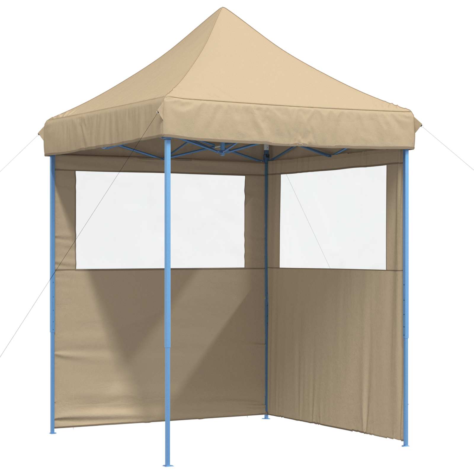 Šator za zabave Bež 200 x 200 x 306 cm Oxford tkanina