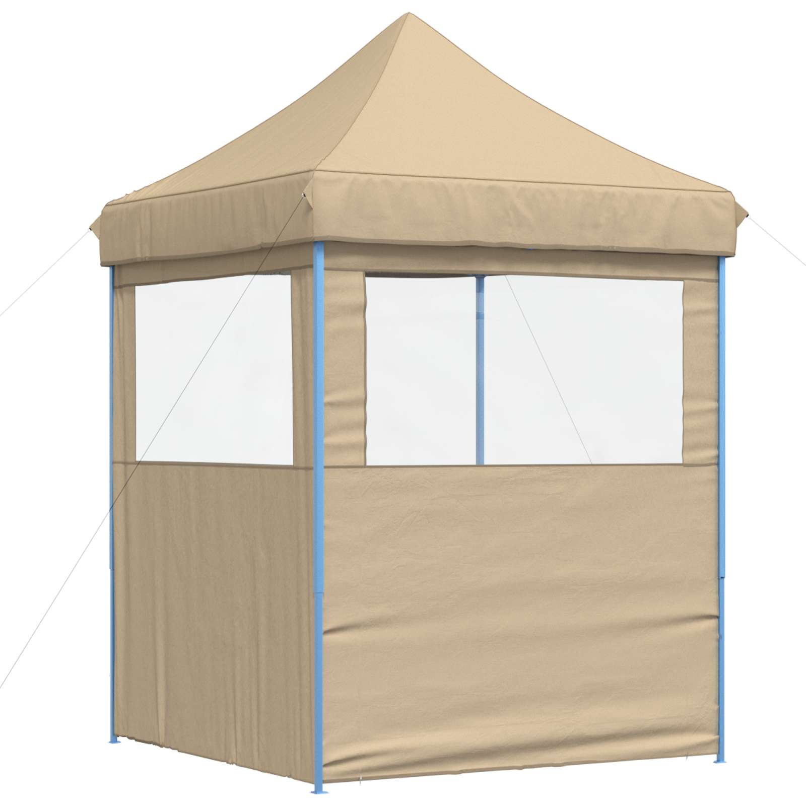 Šator za zabave Bež 200 x 200 x 306 cm Oxford tkanina