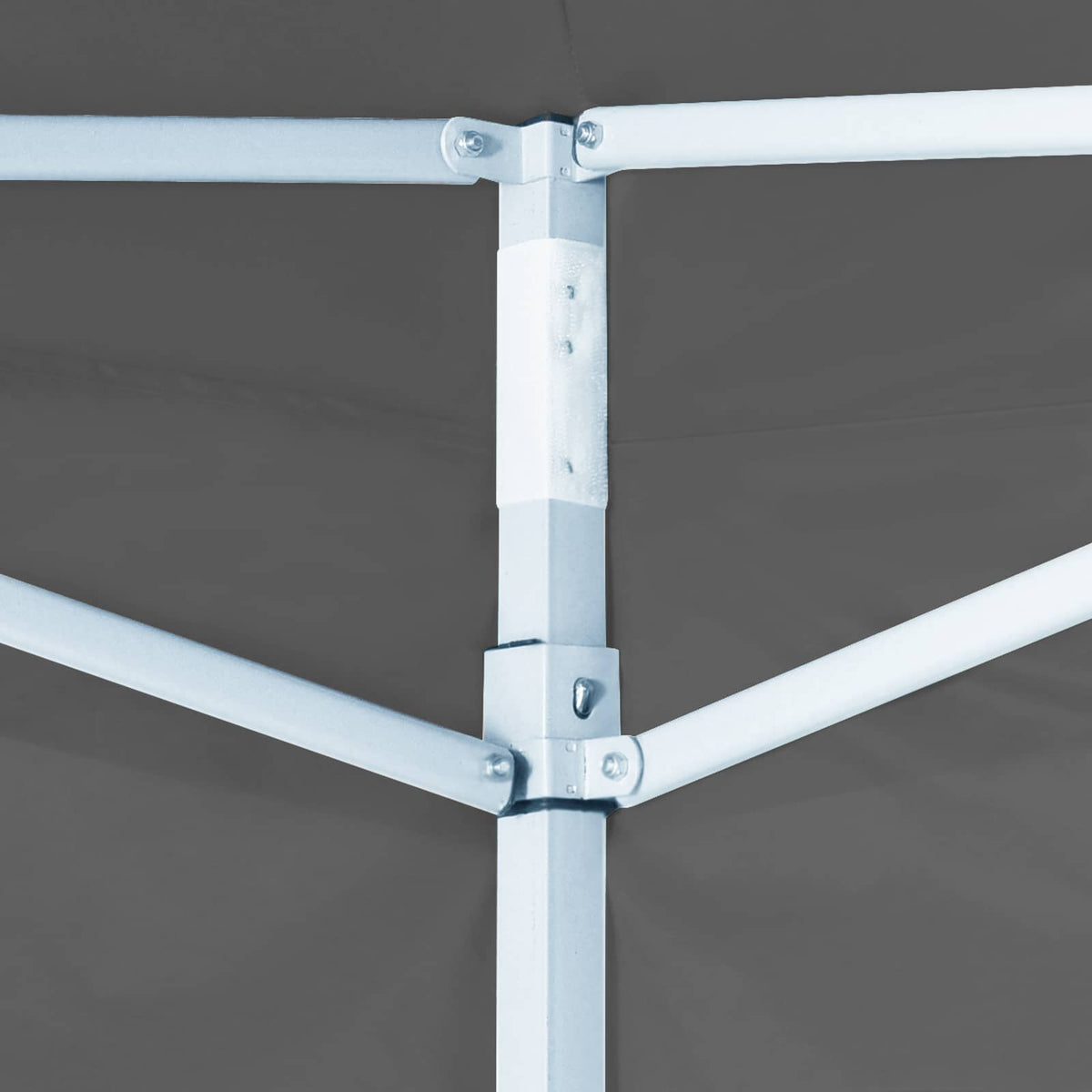 Šator za zabave 200 x 200 x 315 cm Antracit Oxford tkanina