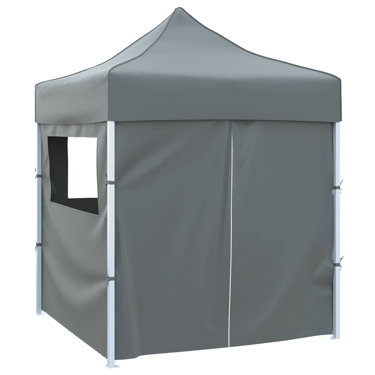 Šator za zabave 200 x 200 x 315 cm Antracit Oxford tkanina